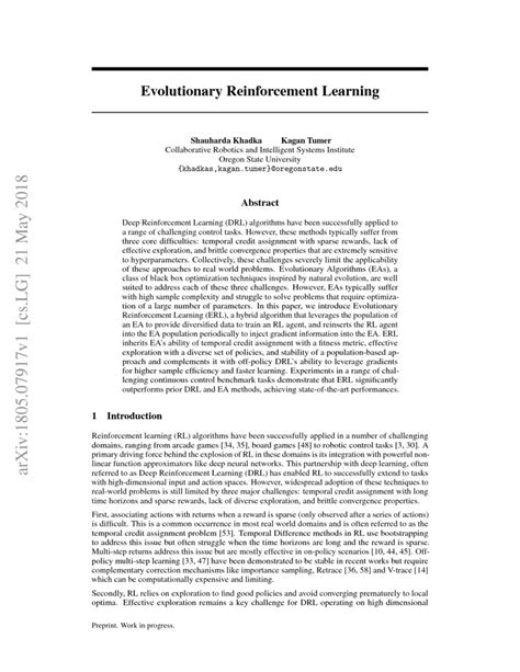 Reinforcement Learning Evolutionary Algorithm 的图像结果