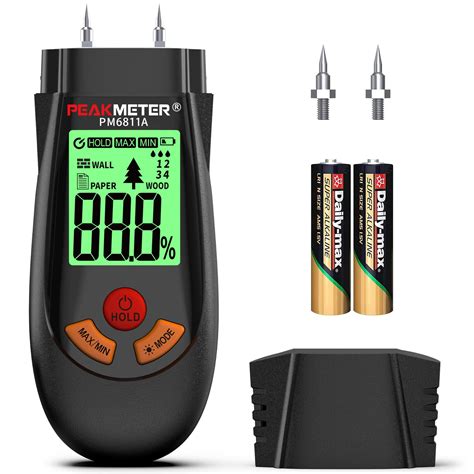 Moisture Meter,COCZOW Moisture Meter with LCD Display Suitable for ...