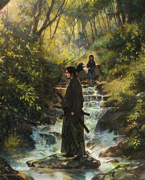 [Vagabond] Three panels, colored, Van Gogh : r/mangacoloring