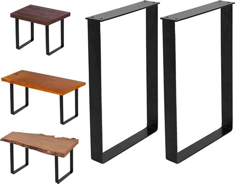Amazon.com: WHUANGKAKA 16'' Square Metal Table Legs for Heavy Duty ...