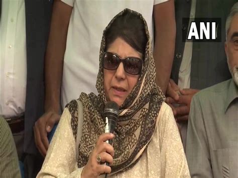 First blow to Dogra culture: Mehbooba Mufti on Jammu voters registration