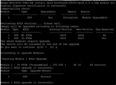 Cisco provides electronic programmable logic device (EPLD) image ...