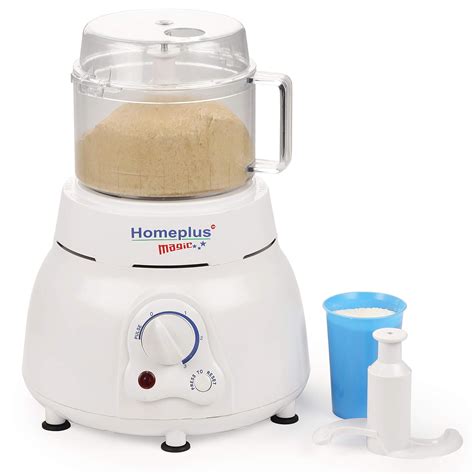 Home Plus Magic 400W Atta Kneader & Food Processor | 4-in-1 Dough Maker ...