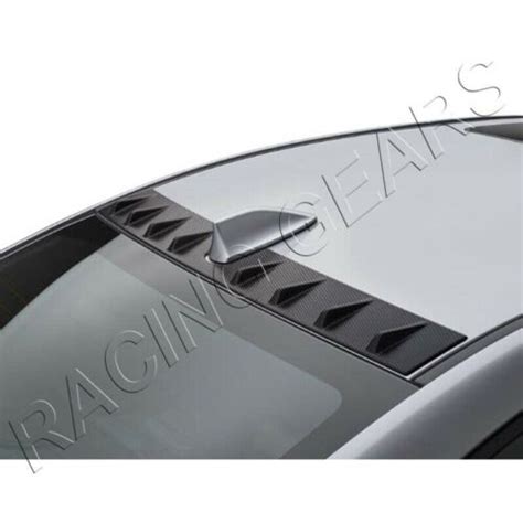 Fibra De Carbono Real Traseira Teto Barbatana De | Ubuy India