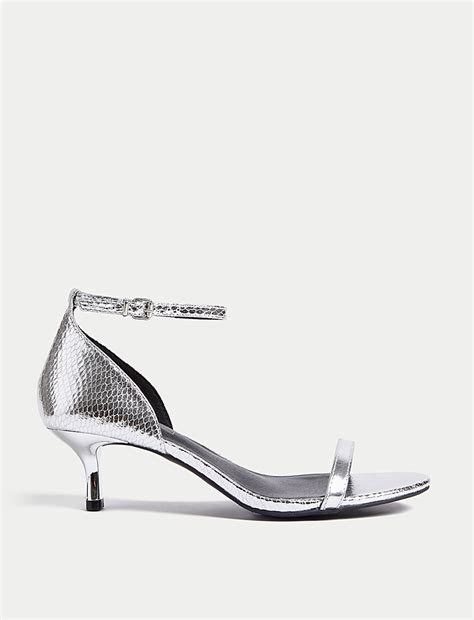 Buy Ankle Strap Kitten Heel Sandals at Marks & Spencer