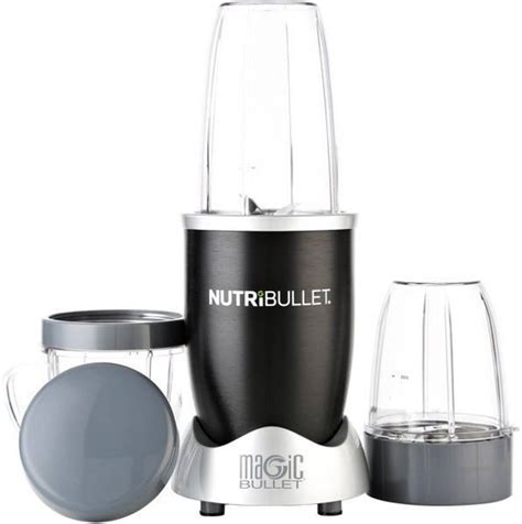 Nutribullet NBR-1212K Food Processor 12-Piece Set 600 W Juicer Mixer ...