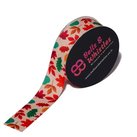 bells and whistles Ribbon, Beautiful Petals Ribbons, Unique Eco ...