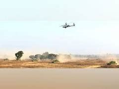Indian Army conducts training exercise with IAF's Apache attack helicopters