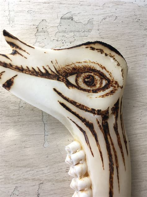 Pyrography On Bone 的图像结果