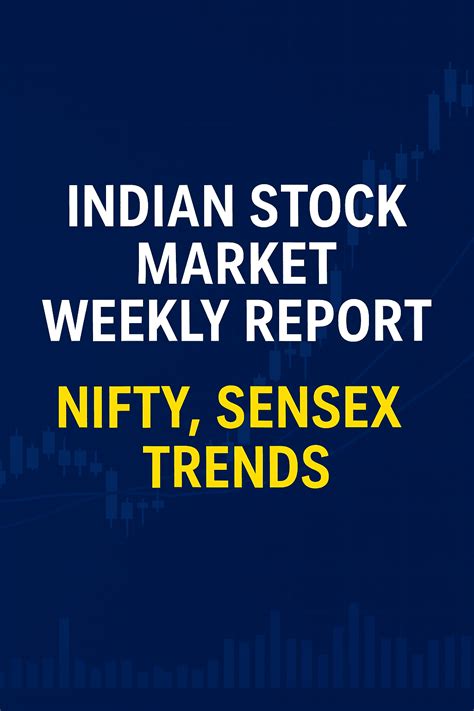 Indian Stock Market Weekly Report: Nifty, Sensex Trends