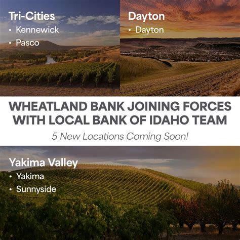 We are pleased to announce Wheatland Bank’s holding company, Glacier ...