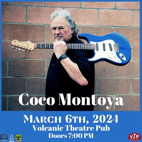 Coco Montoya Tickets at Volcanic Theater Pub in Bend by Volcanic ...