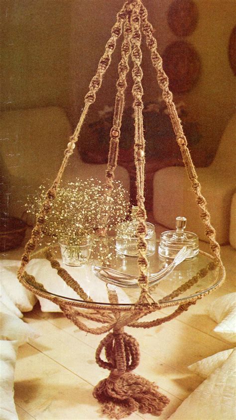 Macrame Table Instructions 的图像结果