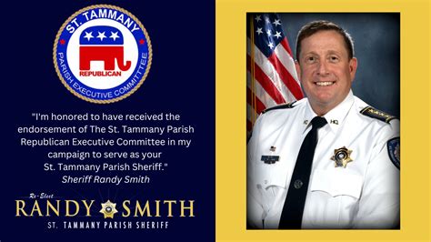 St. Tammany Parish Republican Executive Committee Endorsement - Re-elect Randy Smith