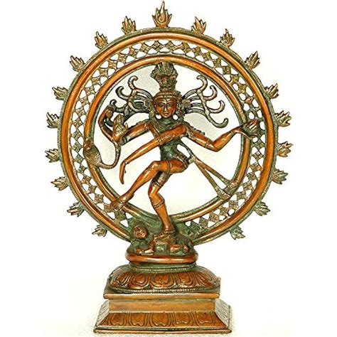 Buy Lord Shiva As Nataraja - Brass Sculpture at Ubuy India