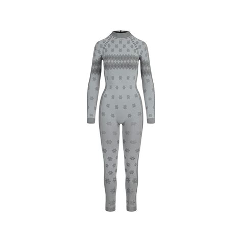 Skims Skims First Layers Turtleneck Catsuit Mirror Winter Fair Isle ...