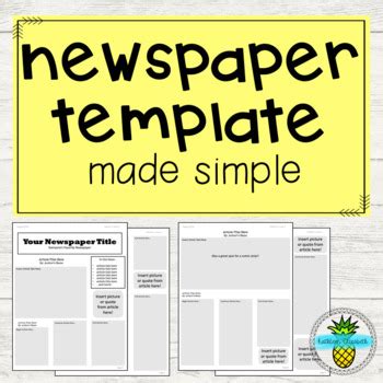 Image result for Newspaper Writing Kit