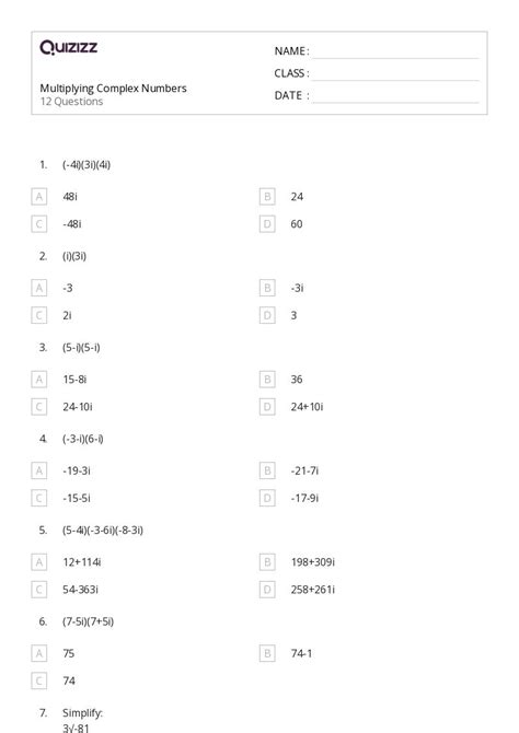 Image result for Adding and Subtracting Complex Numbers