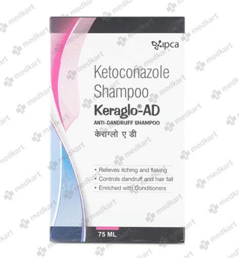 KERAGLO AD SHAMPOO 50 ML, Price, Composition & Generic Alternatives ...
