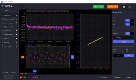 Scopy Oscilloscope [Analog Devices Wiki]