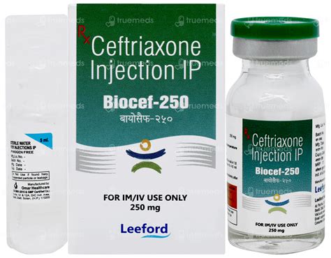 Biocef 250 Mg Injection: Uses, Side Effects, Price & Substitutes