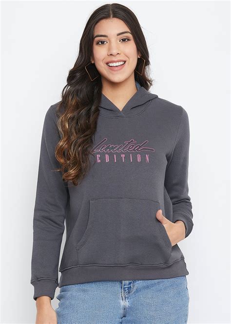 Get "Limited Edition" Graphic Grey Hoodie at ₹ 847 | LBB Shop