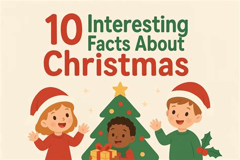 10 Interesting Facts About Christmas for Kids | Fun Holiday Trivia