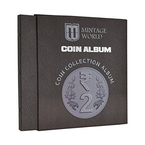 MW Mintage World Coin Collection Album 160 Pockets for 2 Rupees ...