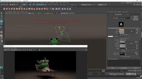 Maya角色动作模拟动画设计训练视频教程