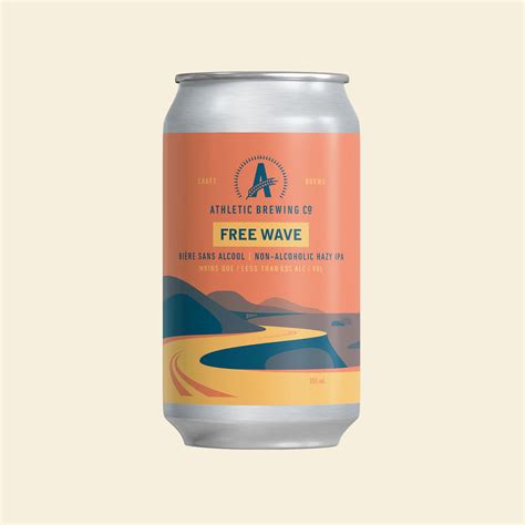 Athletic Brewing - Free Wave Hazy IPA - 6-Pack