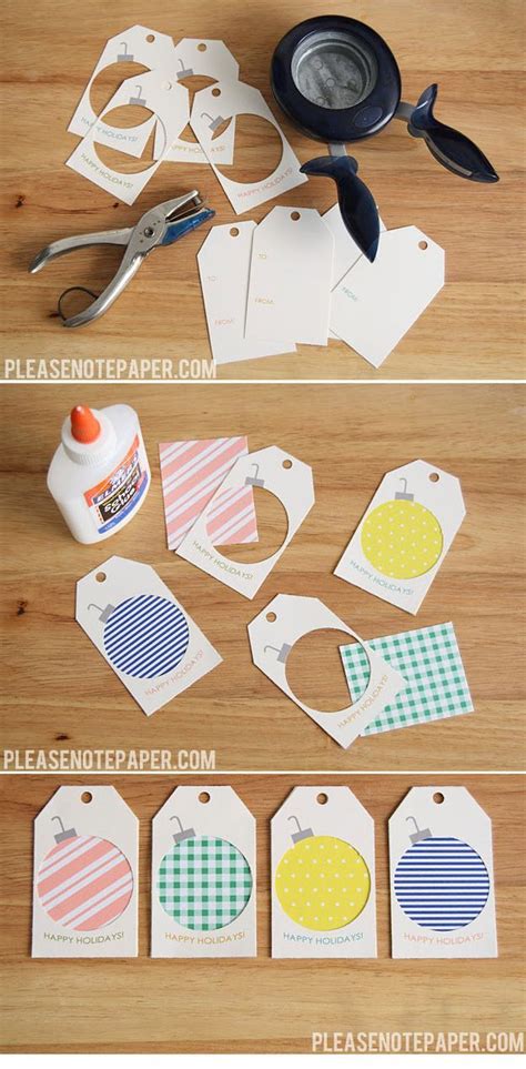 simple diy gift tags