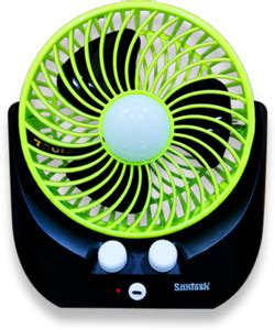 Santosh Airy-02 with 6 Months Warranty Silent Operation 100 mm Table ...