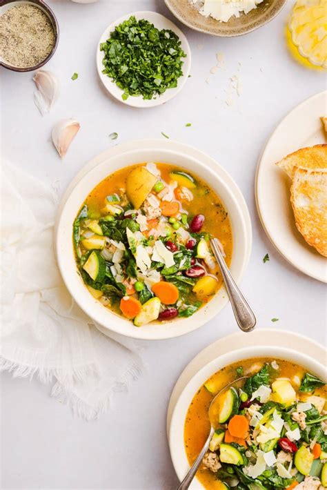 Ground Turkey Vegetable Soup