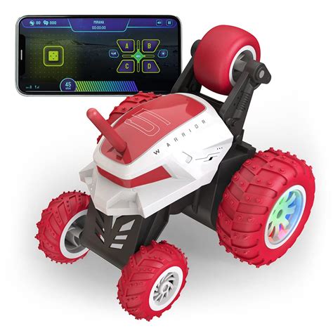 Mirana USB Rechargeable App Control Stunt Toy Car| Stunt 360° Rotating ...