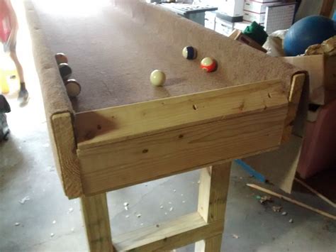 How To Make Your Own Carpet Ball Table at Madeline Jean blog