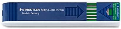 Staedtler Mars Lumochrom 2 MM Colour Leads in Green Colour Pack of 12 ...