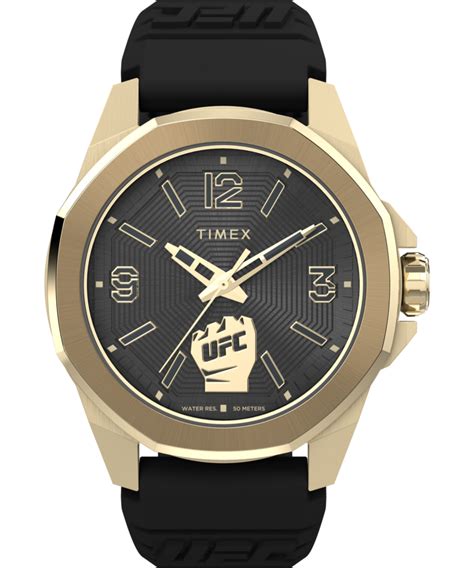 Timex UFC Octagonal 21mm Black Dial Analog Men Watch - TW2W73600UJ ...