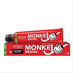 Buy Monkey Brand Charcoal Toothpaste by Nogi (since 1911). Whitening ...