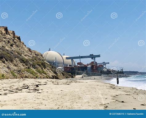 San Onofre Nuclear Generating Station Stock Image - Image of plant ...