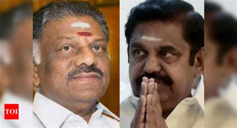 AIADMK merger news: Last-minute hitches in talks delay AIADMK merger ...