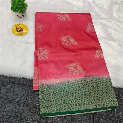 Pure Dola Silk with Zari work Sarees - SSPDS6 – Sowjanya Studios