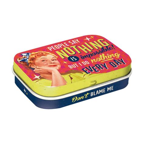 Nostalgic-Art Nothing Is Impossible Mints 15gr | Greek Deli Goods ...