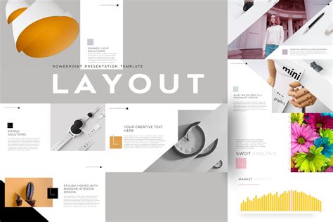 LAYOUT PowerPoint Template | Creative PowerPoint Templates ~ Creative Market