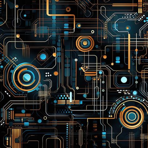 Modern Technology Pattern 的图像结果