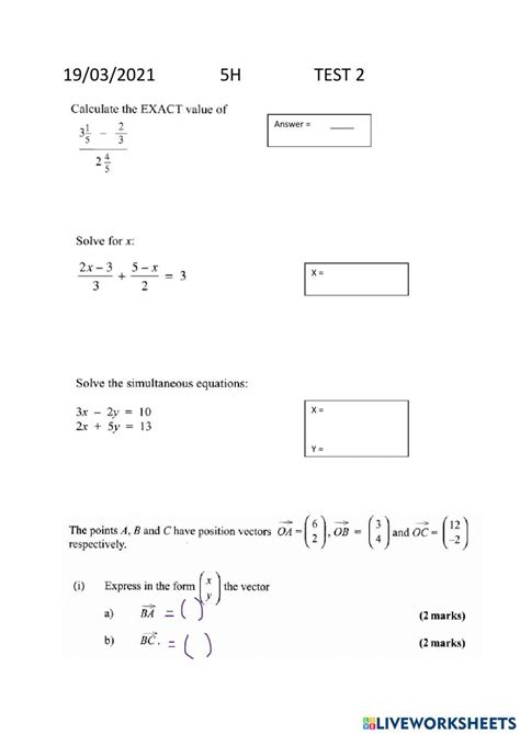 Image result for CSEC Math Worksheets