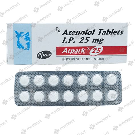 ATPARK 25MG TABLET 14'S, Price, Composition & Generic Alternatives ...
