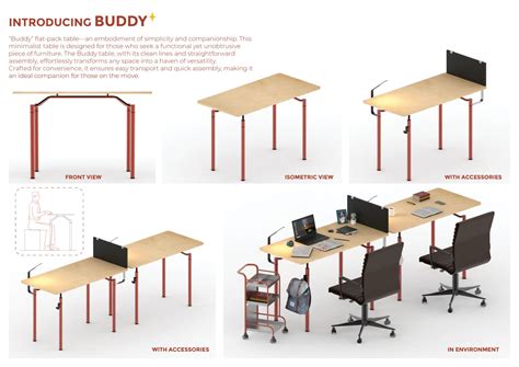 Buddy - work table | CEPT - Portfolio
