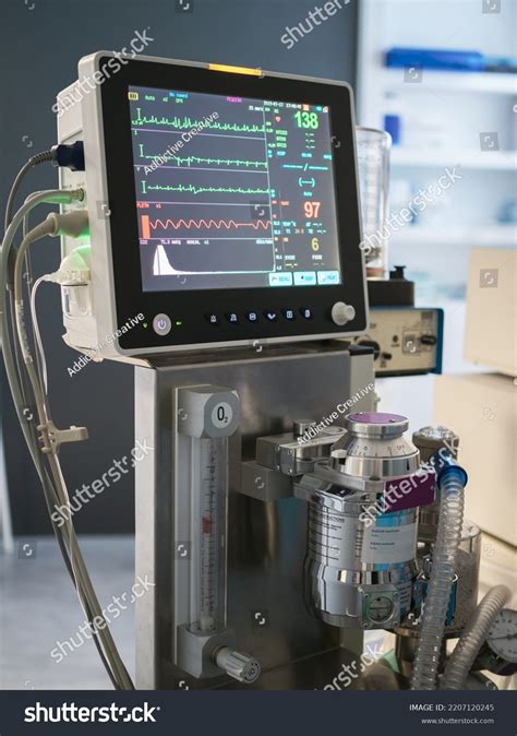 Modern Equipment Vital Signs Monitors Located Stock Photo 2207120245 | Shutterstock