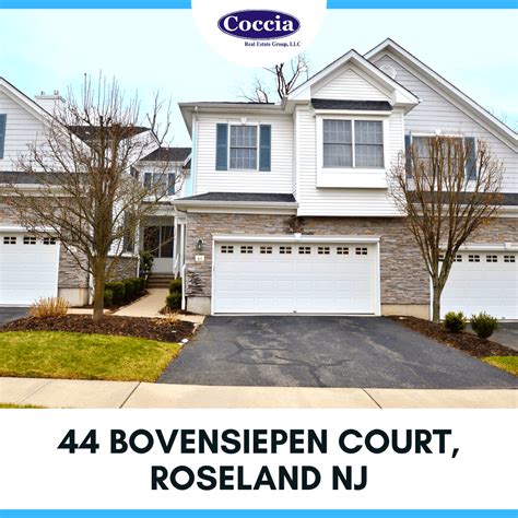 Home For Sale | 44 Bovensiepen Court Roseland NJ