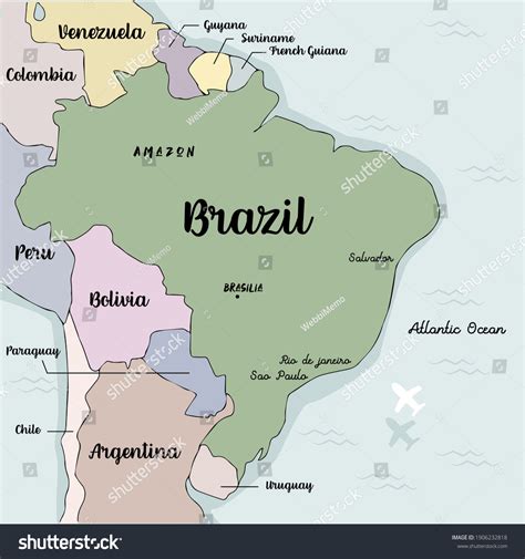 10,060 Paraguay mapa Images, Stock Photos & Vectors | Shutterstock